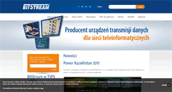 Desktop Screenshot of bitstream.com.pl